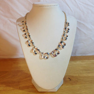 Liz Claiborne Silver Infinity Link Necklace